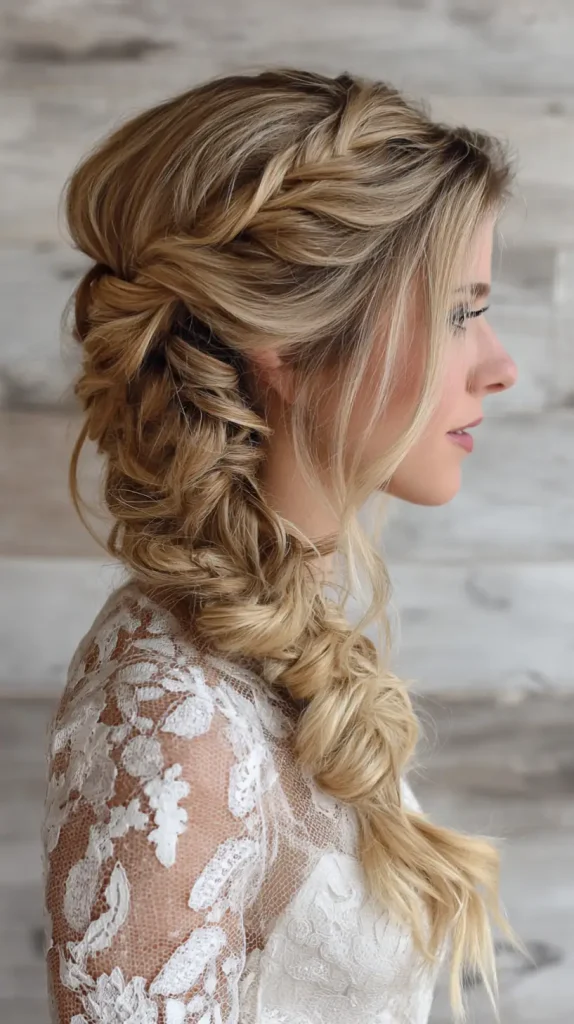 Romantic Side Braid