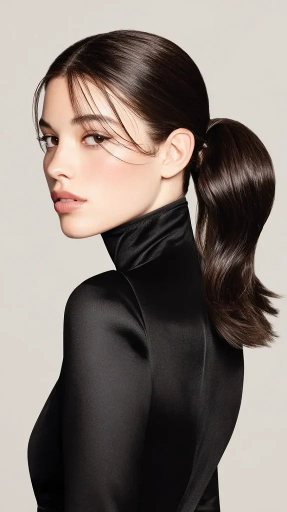 Sleek Bubble Ponytail