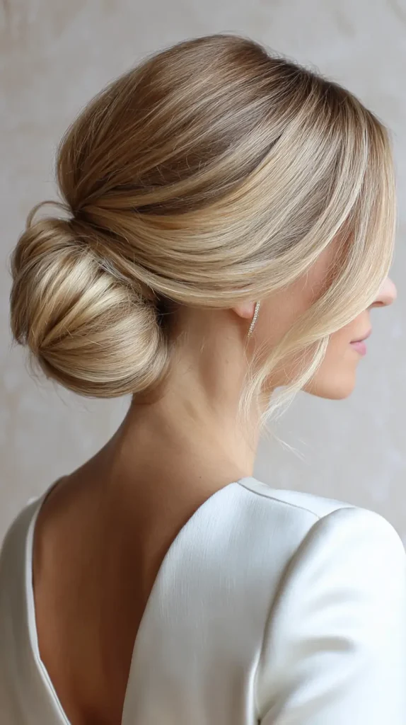 Sleek Low Bun