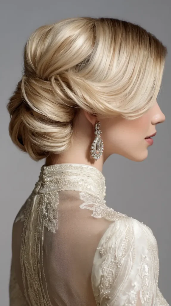 Textured Side Chignon