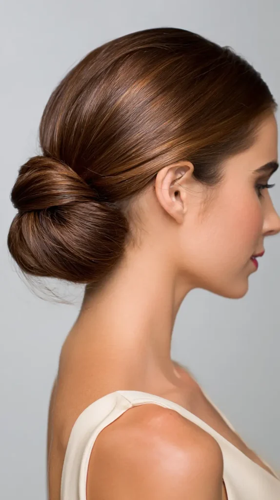 Twisted Sleek Bun